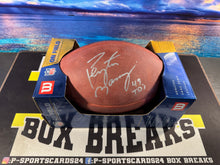 Load image into Gallery viewer, 2026 P-SPORTSCARDS24'S PREMIUM AUTOGRAPHED NFL FULL SIZE FOOTBALL BOX BREAK # (1) RANDOM TEAM #12
