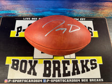 Load image into Gallery viewer, 2026 P-SPORTSCARDS24'S PREMIUM AUTOGRAPHED NFL FULL SIZE FOOTBALL BOX BREAK # (1) RANDOM TEAM #12
