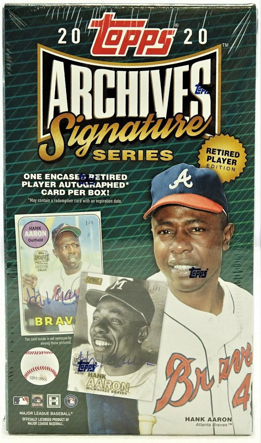 2020 TOPPS ARCHIVES SIGNATURE SERIES RETIRED PLAYER EDITION BASEBALL CARDS (1) RANDOM TEAM #18